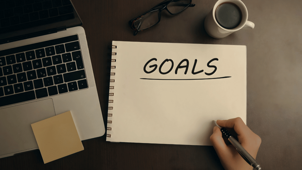 صورة توضح اهمية تدوين الاهداف والاحلام المستقبلية